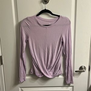 Lilac GapFit Long sleeve top